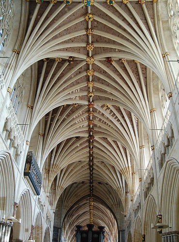 Exeter Cathedral, fan vaulting