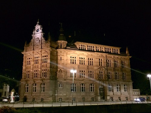 Strasbourg dans la nuit, Strasbourg, Alsace, France