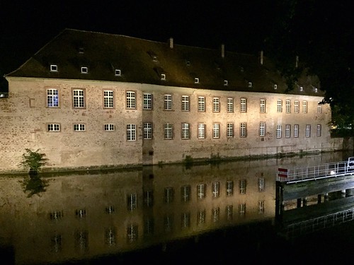 Strasbourg dans la nuit, Strasbourg, Alsace, France