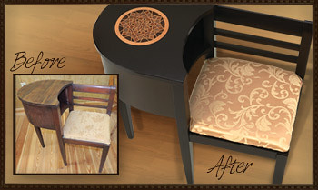 Woodcraft Blog Features Upcycling Makeover of a Gossip Bench