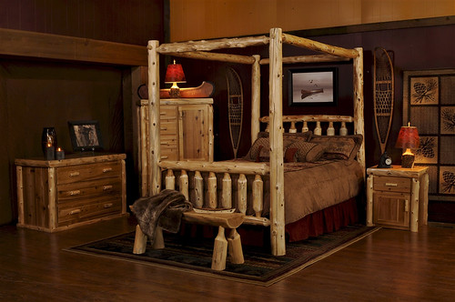 Special Rustic Bed Frames Homemade