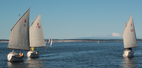 IMG_2673CE1 - Port Townsend WA - 2015 Wooden Boat Festival - aboard MV BLUE STAR - trip 65 - left to right - SCAMP-11 NODDY, SCAMP-170 TOR, SCAMP-162 LUNA