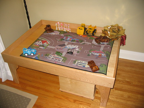 The activity table Greg made