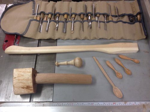 Hand Tools & Green Woodworking Projects