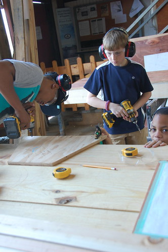 Rising Tide After School Boatbuilding Program at CBMM