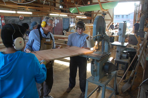 Rising Tide After School Boatbuilding Program at CBMM