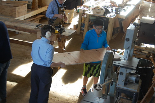 Rising Tide After School Boatbuilding Program at CBMM