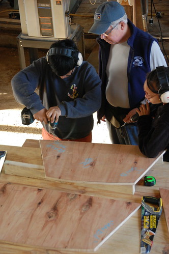 Rising Tide After School Boatbuilding Program at CBMM