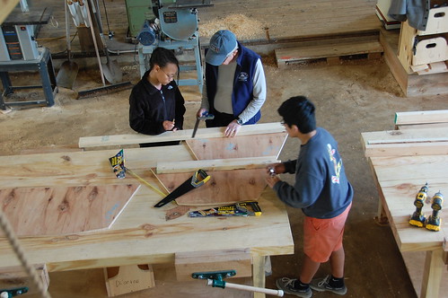 Rising Tide After School Boatbuilding Program at CBMM