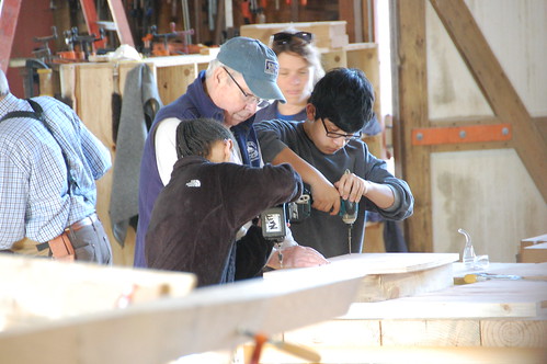 Rising Tide After School Boatbuilding Program at CBMM