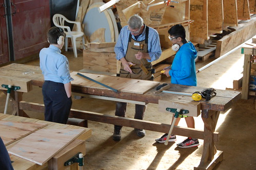 Rising Tide After School Boatbuilding Program at CBMM