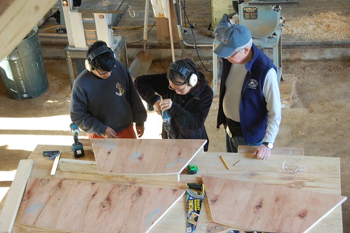 Rising Tide After School Boatbuilding Program at CBMM