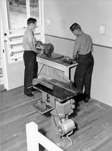 Indooroopilly State High School, Woodwork - Brisbane, March 1955