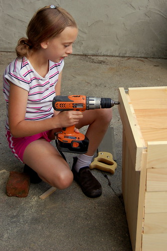 Pink Hair and Power Tools