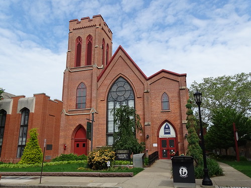 Osterhout Free Library - Former First Presbyterian Church (1849) - Wilkes-Barre, PA