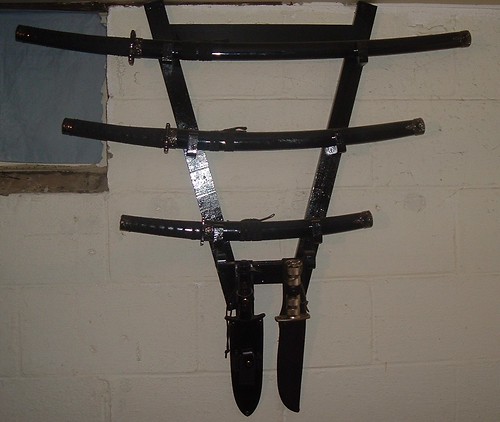 My sword rack