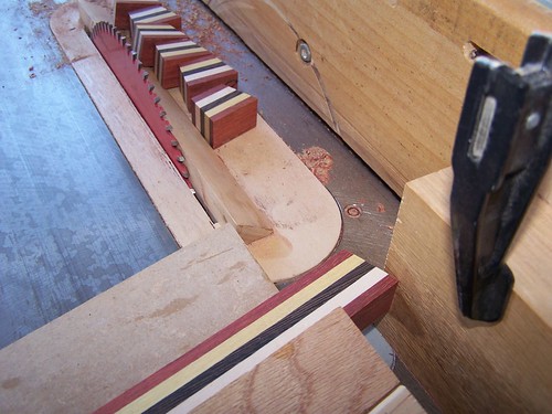 Cutting segments from laminations