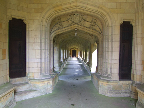 cloister from the bell tower