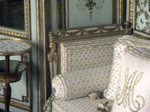 Armrest of Daybed in French Decorative Arts: Crillon Room