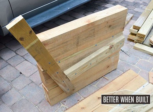 DIY outdoor sofa, DIY, garden furniture,