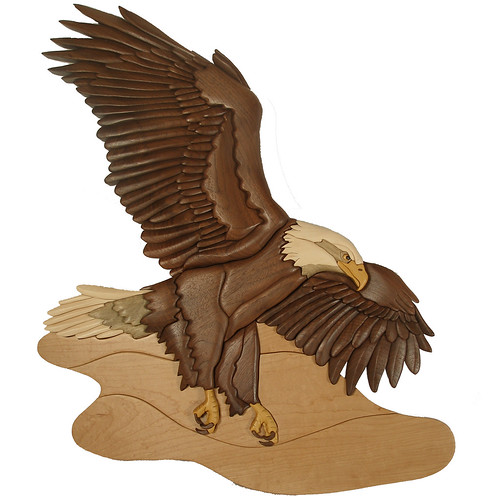 Intarsia Eagle