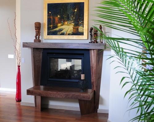 Custom Mantel & Hearth