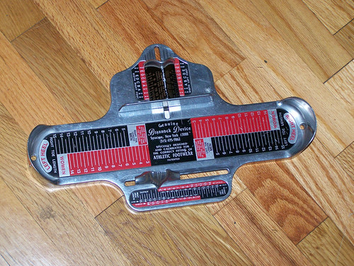 score!  Brannock device