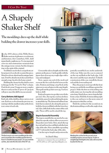 A Shapely Shaker Shelf