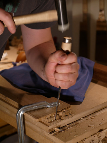 The making of a fine wooden Box-3