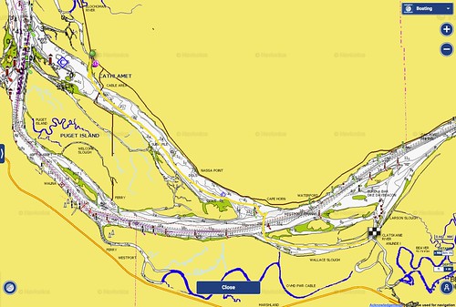 LL77b Elochoman Slough Marina (Cathlamet) to Wallace Slough