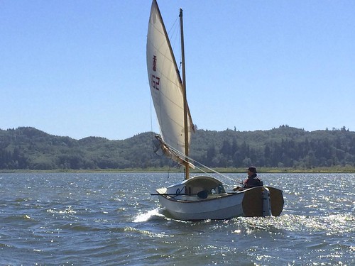 heading up Clifton Channel in a freshening thermal (photo by Derek)