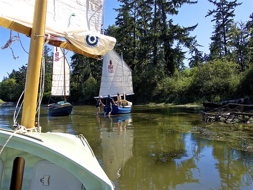 Elochoman Slough presented some thin-water challenges