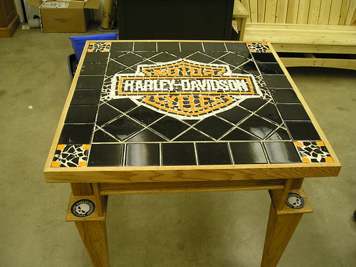 Harley Davidson Table