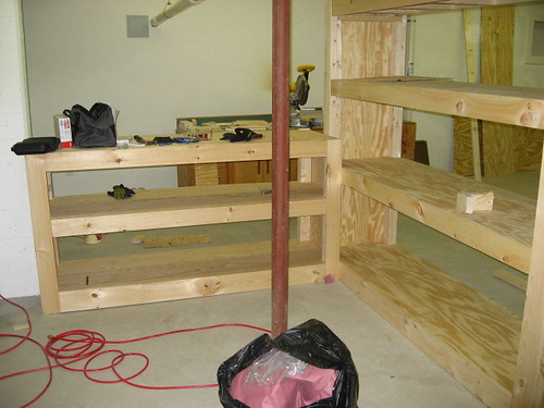 Basement Shelves