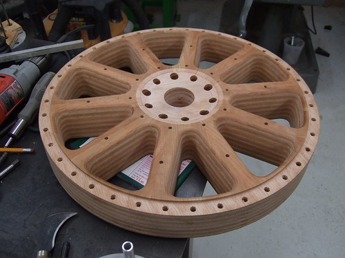 Wheel with Disc Valley