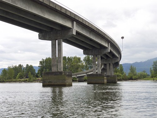 Puget Island Bridge over Cathlamet Channel