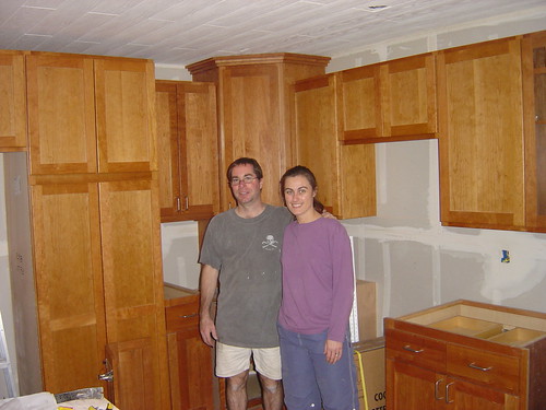 Bonnie and Terry and a lot of cabinet$$