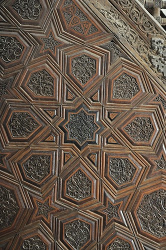 Woodwork in minbar, Ibn Tulun Mosque, Cairo