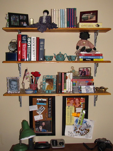 Custom Oak Shelves