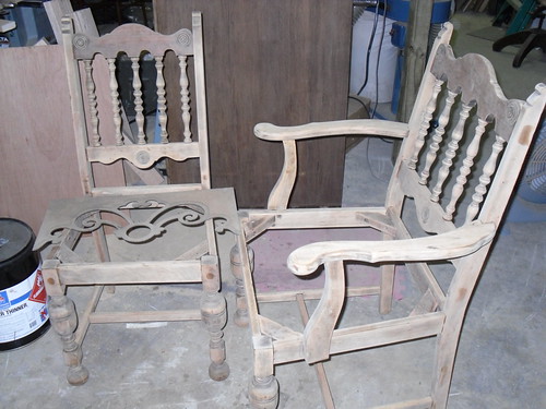 Arm chair and side chair