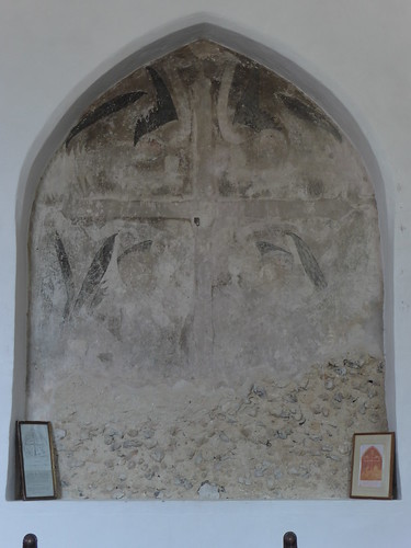 Fragmentary Medieval Mural, Bramfield