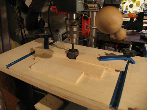 Edge sanding setup