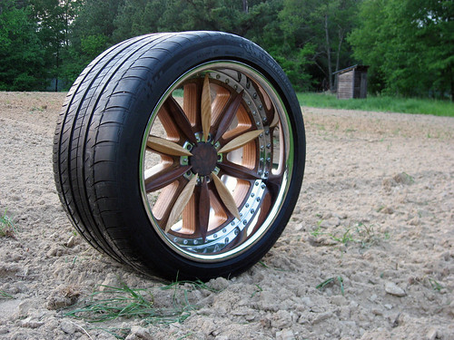 Wheel and Outhouse