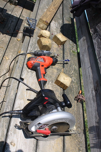 Climbing wall, step one