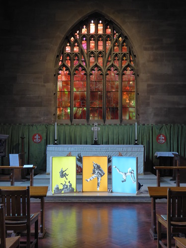 Fire Window, Manchester Cathedral