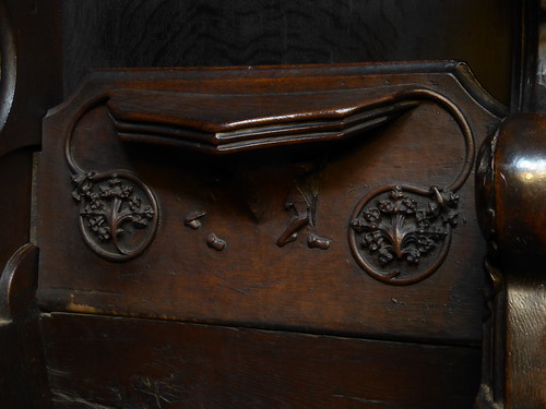 Damaged Misericord, Manchester Cathedral