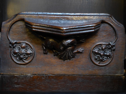 Dragon, Misericord, Manchester Cathedral