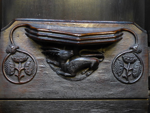 Antelope, Misericord, Manchester Cathedral