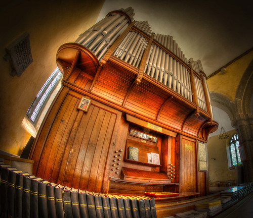 Amazing Woodwork and Pipework of the Church Organ