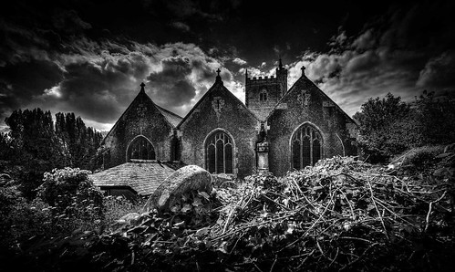 East Facade the Wild Side of Landulph Church